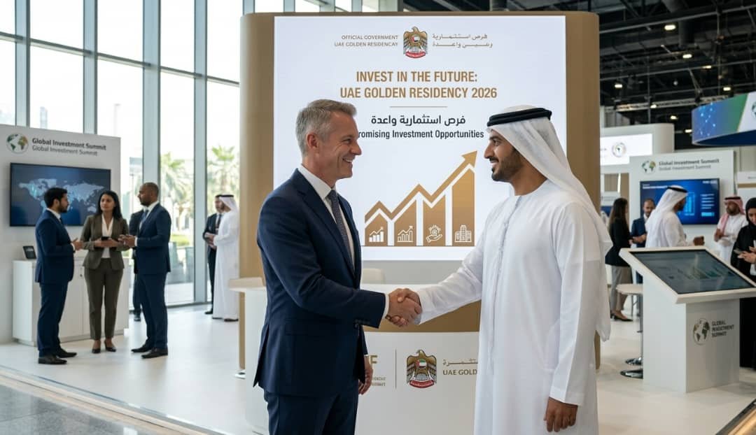 طريقة التقديم للإقامة الذهبية في الإمارات 2026