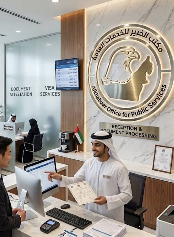 مكتب خدمات في الإمارات